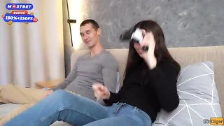 A husband shared his wife with his friend in a rough encounter