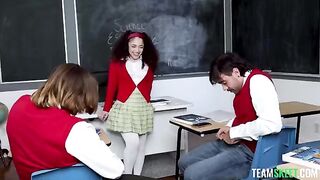 There are only whores in this college, a bold claim!