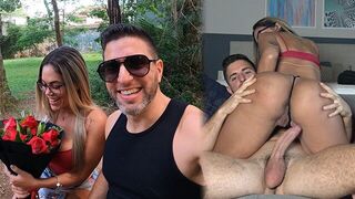 A Brazilian beauty was picked up in the park and things got steamy - Babes