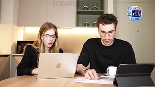 A secretary’s job is not only to type, but also to engage in intimate acts