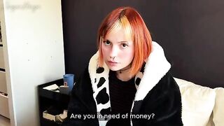 The beautiful babe has an angel face and she is innocent