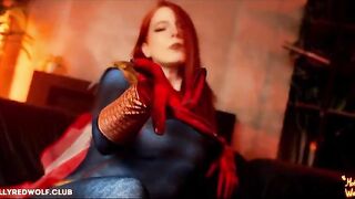 Superhero fuck fest with sexy femdom and intense role play