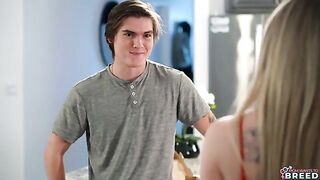 He just had to stick his cock and it was done