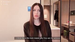 Good blowjob and you get a good fuck, with Telari Love’s Russian charm in HD