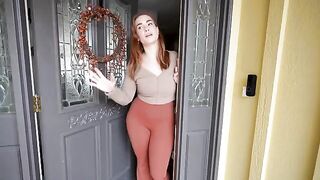Hot mom invites guy to appreciate her bed in a taboo scene