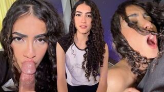The little Latina is passionate and craves intense, rough sex