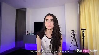 The little Latina is passionate and craves intense, rough sex