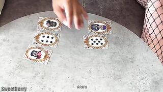 We're gonna fuck, I lost a card game