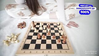 She lost a game, her stepbrother took her in the ass