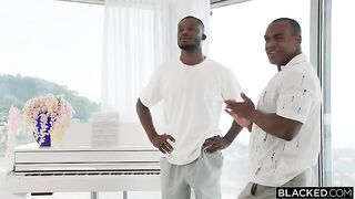 The guys fucked her in all holes without hesitation