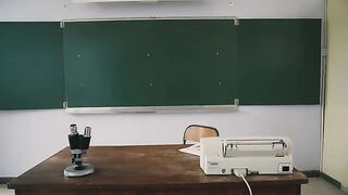 We enjoy going to class with a hot teacher in HD