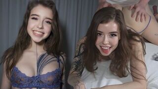 It's not hard to make a pretty girl happy - just fuck her properly