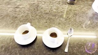 The hottest kitchen sex with a tiny blonde and a hot MILF