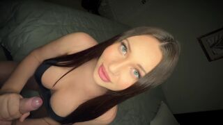 She showed me what she learned in the blowjob class, damn hot!