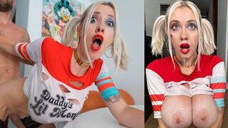 In a moment, Harley wouldn't refuse even if she wanted to