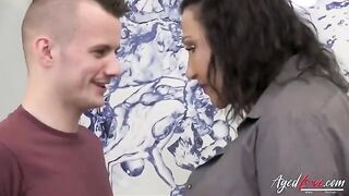 Mature MILF Nicole DuPapillon getting fucked hard