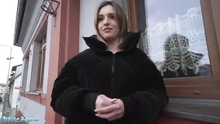 Public Agent encounters Myss Alessandra for cash on the street