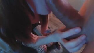 A perfect girl with a stunning ass enjoys anal sex