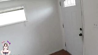 A desperate squatter offered a pussy to the homeowner for sex