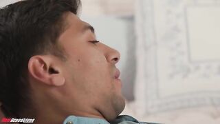 A guy with one cock brought happiness to the brunette
