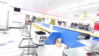 A white girl shows how she can properly fuck with a black man