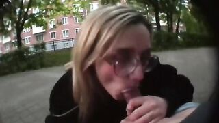 A girl agreed to fuck with her stepbrother in the car