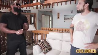 A woman is getting fucked, her husband loves to watch
