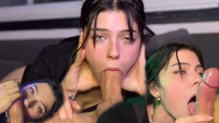 The girl learned to suck and now she does it quality