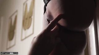 Any cock fits in an Asian pussy in doggy style