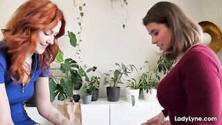 A man supports his girlfriend in every way