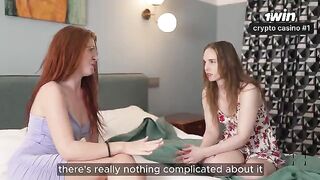 The girlfriends are not going to miss out on the fun with two boys
