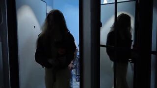 A blonde is having fun with a new guy and gets intimate quickly