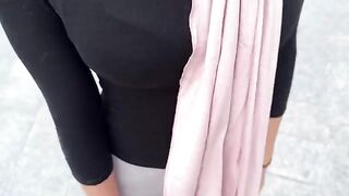 Anal sex is not a sin, even for hijab-wearing women, as proven by this hot amateur video