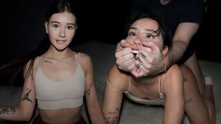 Petite babe plays a game with her boyfriend, the winner calls the shots
