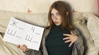 Hypnosis with boobs, learning rules has never been so easy - a hot teacher guides the way