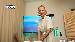 A sexy massage session with all the erotic rules followed to a T!