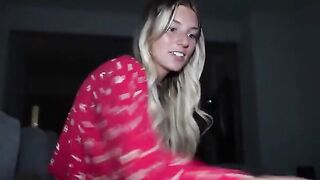 The pretty baby likes to be controlled gently by her boyfriend