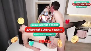 His hands don't know where to stop with busty stepdaughter