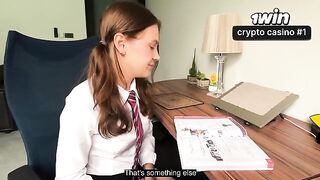 The lesson on how to suck balls is quite good