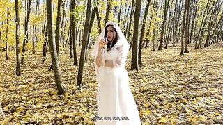 The bride cheats on her husband during the wedding day