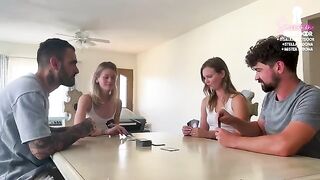 A card game with friends ended up in a wild wife-swapping party