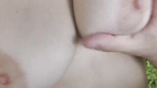 The boobs you can't ignore, especially in this intense anal action
