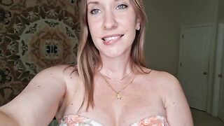 A seductive breast massage with shimmering oil, forbidden and full of temptation