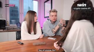 A girl was secretly fucked in front of her boyfriend