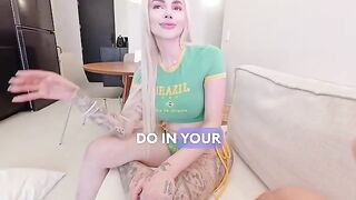 An interview with a sexy Latina with big boobs turns into a hot sex session