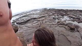 The beach is always damp — from the water and because of it, an exclusive homemade video