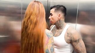 I met my neighbor in the elevator and she’s hot as hell