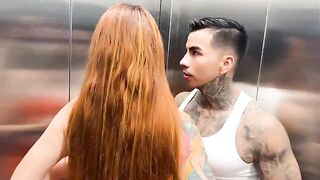 I met my neighbor in the elevator and she’s hot as hell