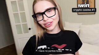 A girl was fucked by a young man while her parents were above