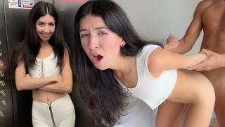 Nymphomaniac Katty West gets caught in the shower by her neighbor